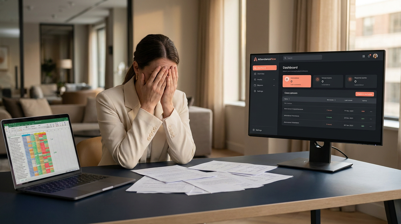 Excel vs checador digital
